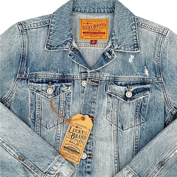 NWT Lucky Brand Jean Jacket - Picture 2 of 5